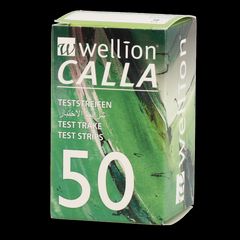 Wellion CALLA Blutzuckerteststreifen - 50 Stück