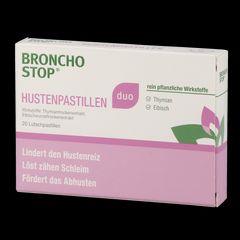 Bronchostop duo Hustenpastillen - 20 Stück