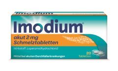Imodium akut Schmelztabletten 2mg - 20 Stück