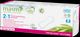 Masmi Organic Care - Bio Slipeinlagen Maxi Extra lang 2in1 - 24 Stück